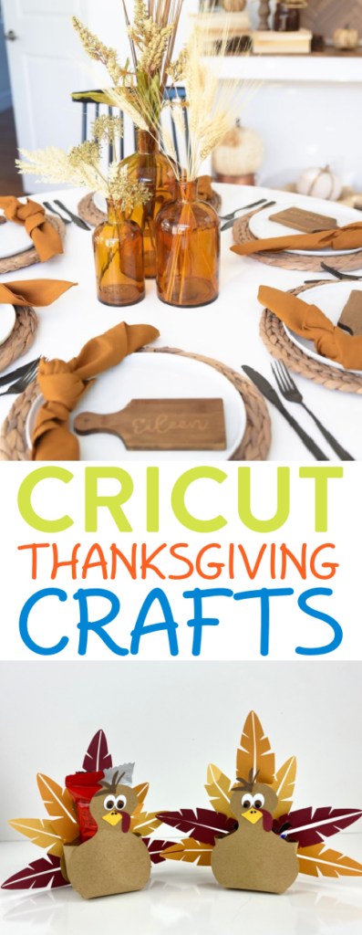 Thanksgiving Stenciled Cutting Board - Cricut Holiday Project