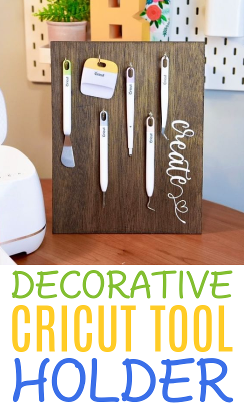 Decorative Cricut Tool Holder