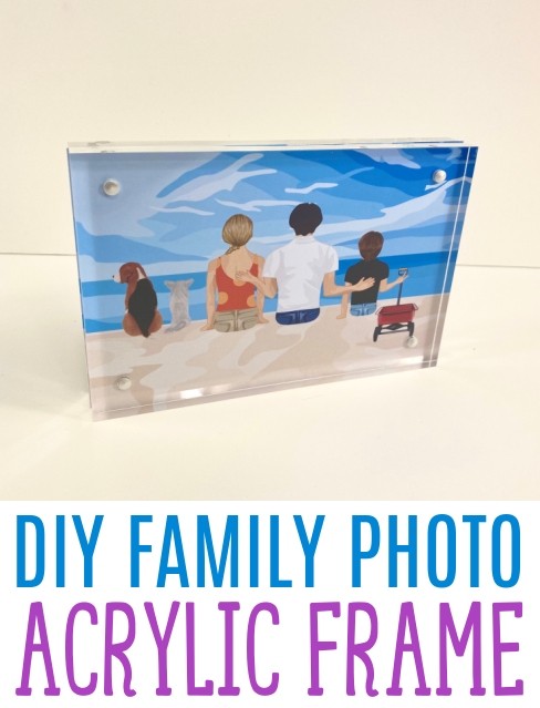 Diy Family Photo Acrylic Frame