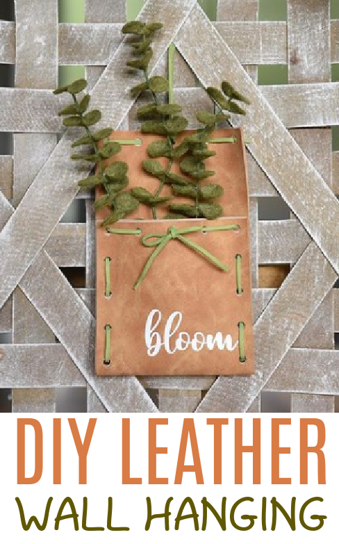 Diy Leather Wall Hanging
