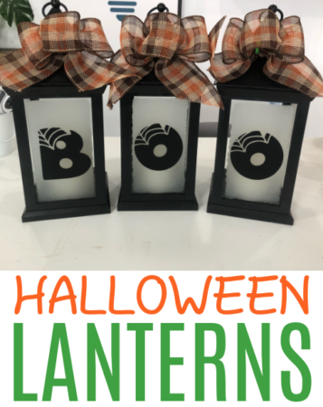 Cricut Halloween Lanterns - Makers Gonna Learn