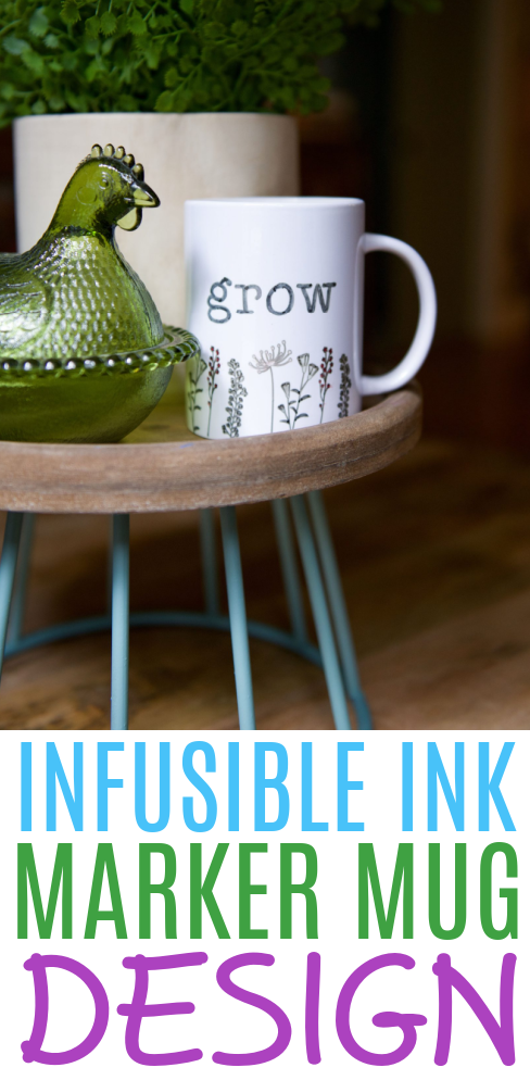 Infusible Ink Marker Mug Design