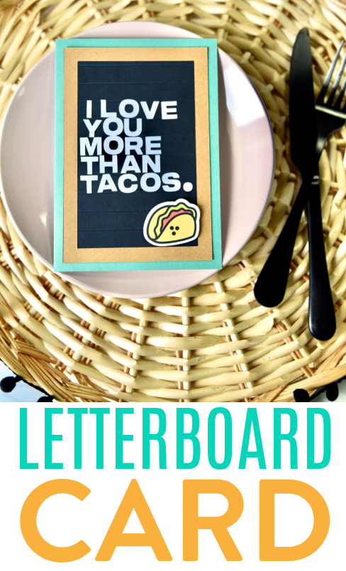 Letterboard Card