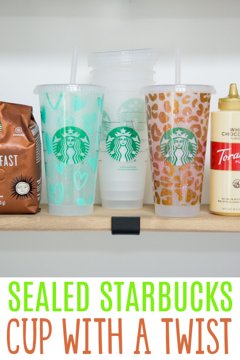 Sealed Starbucks Cup With A Twist