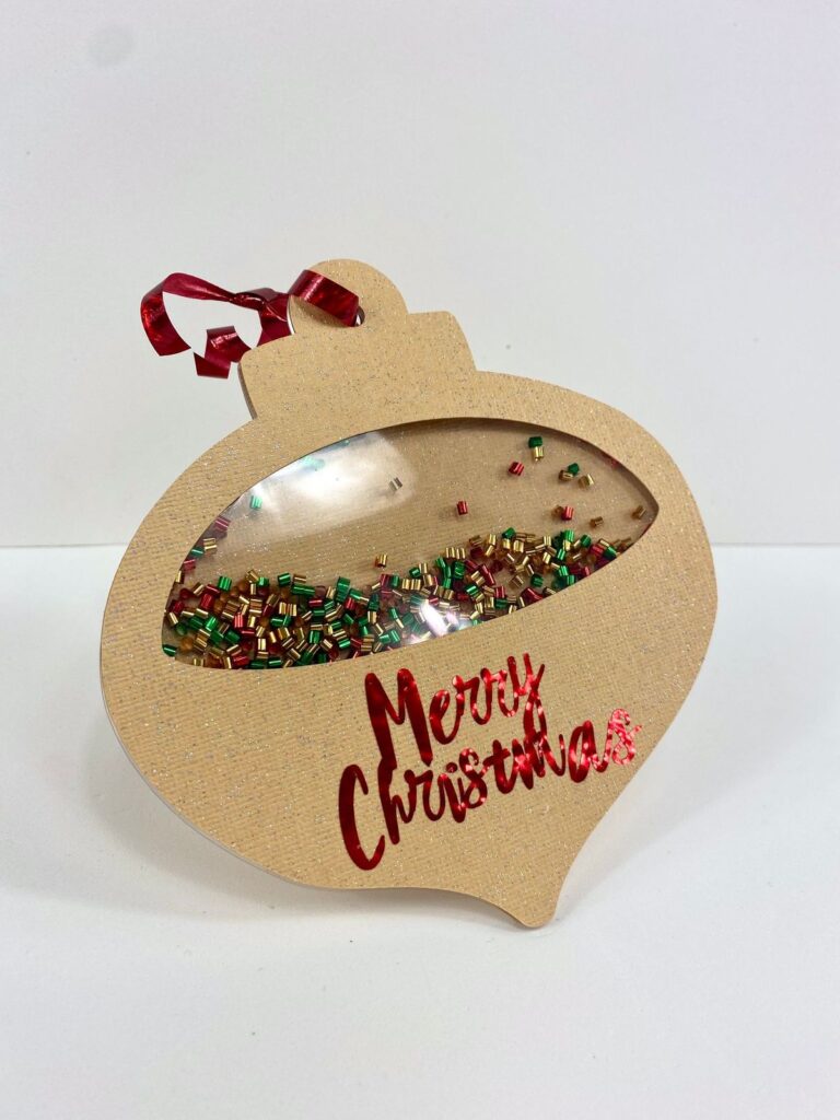 Custom Neighbor Round Porcelain Christmas Ornament, Set of 1, Neighbors Are Part of The Glue | Andaz Press