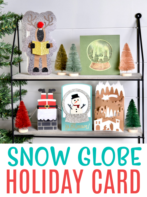 Snow Globe Holiday Card
