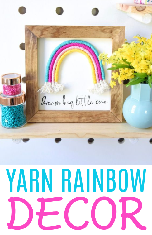 Yarn Rainbow Decor