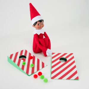 Elf On The Shelf Cornhole Game