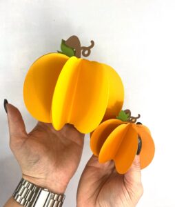 How To Make A 3d Paper Pumpkin