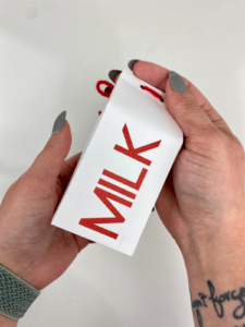 Milk Carton Made With Paper
