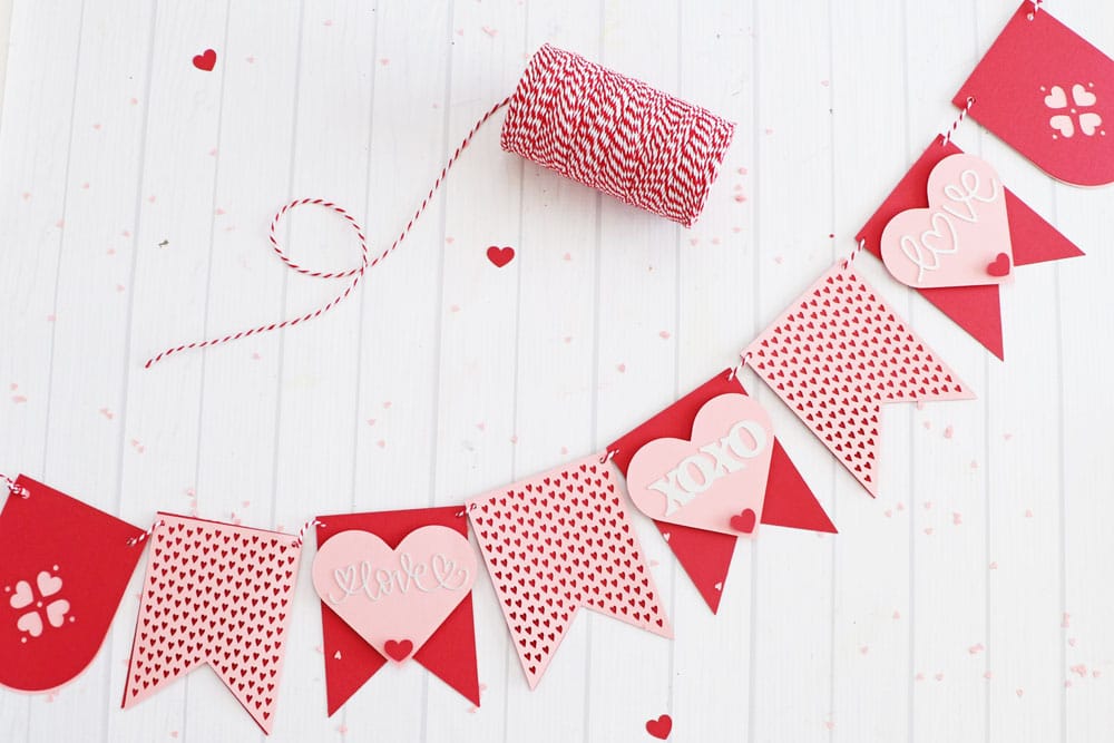 Cricut Valentines Day Banner