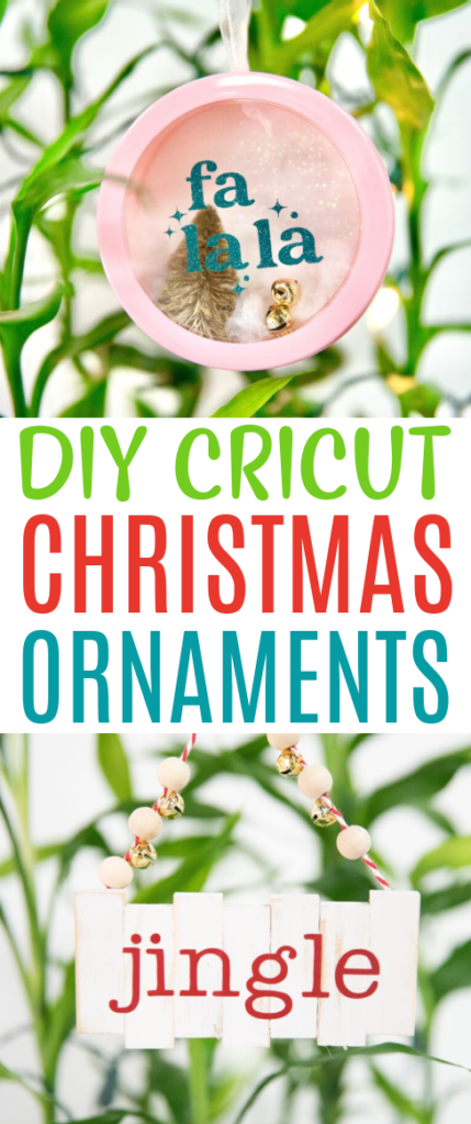 Diy Cricut Christmas Ornaments